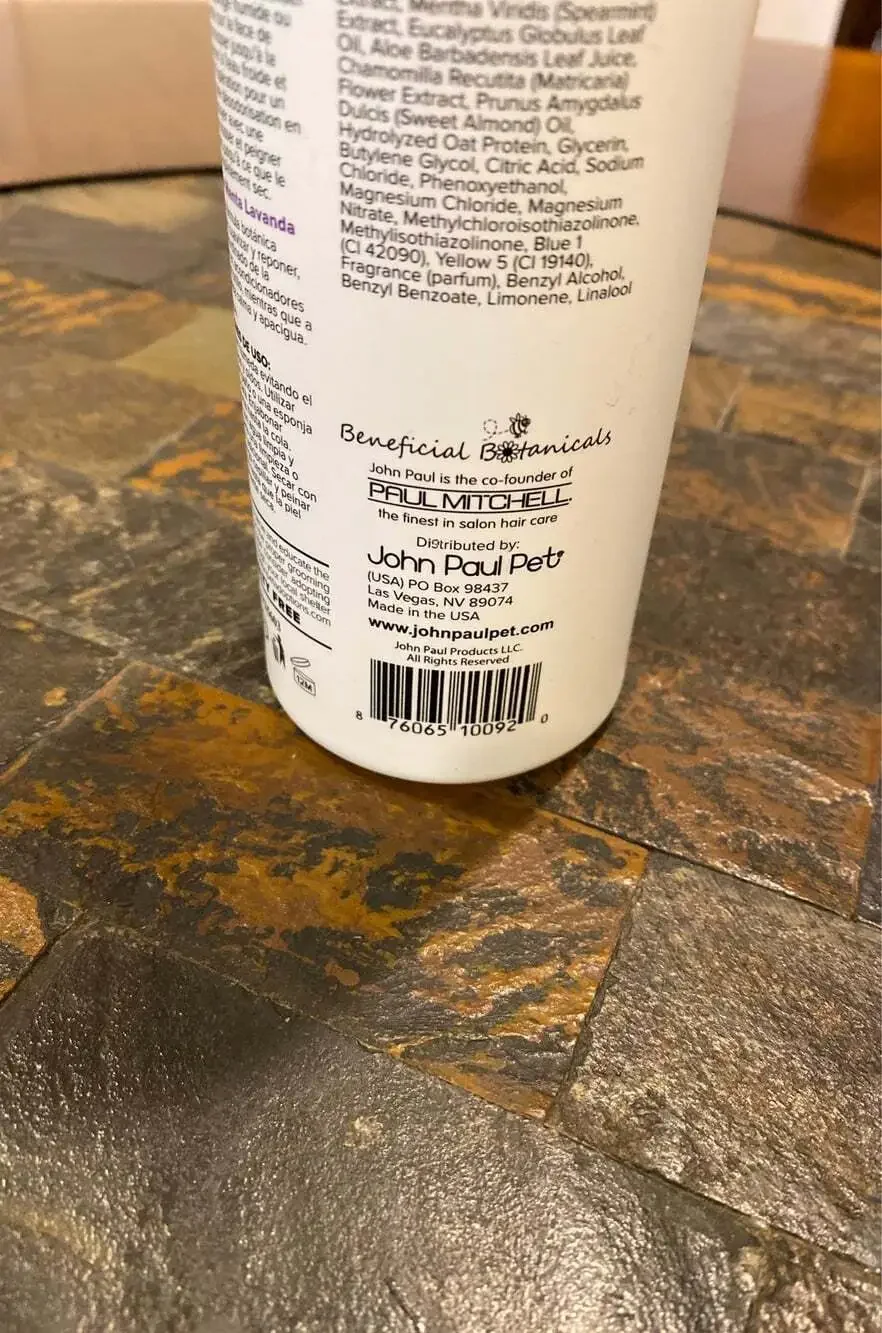 John Paul Paul Mitchell Lavender Mint Shampoo